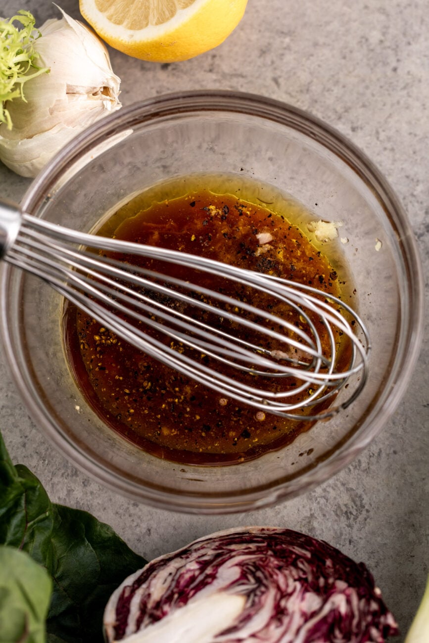 red wine vinaigrette salad dressing.