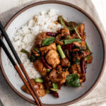 taiwanese three cup chicken.