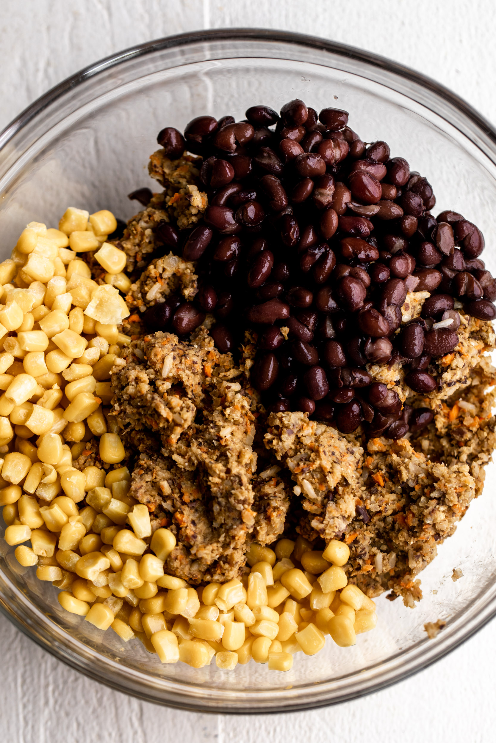 Spicy Black Bean & Corn Veggie Burgers Cooking with Cocktail Rings