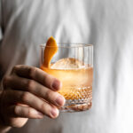 Old fashioned being held.