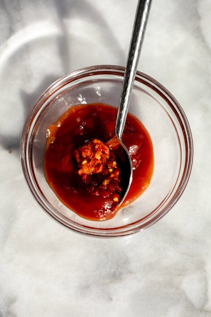 calabrian chili ketchup.