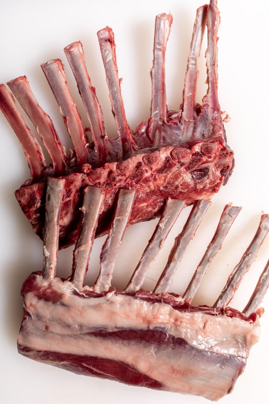 how to french rack of lamb.