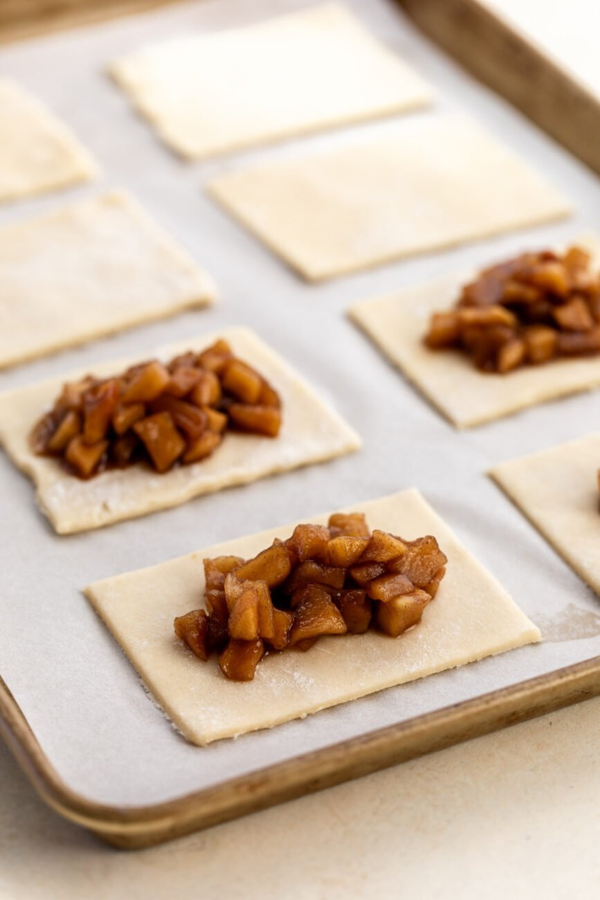 Apple Cheddar Hand Pies - Cooking with Cocktail Rings