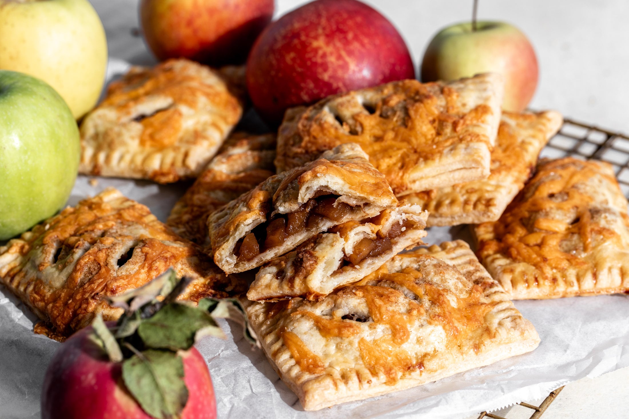 Apple Cheddar Hand Pies