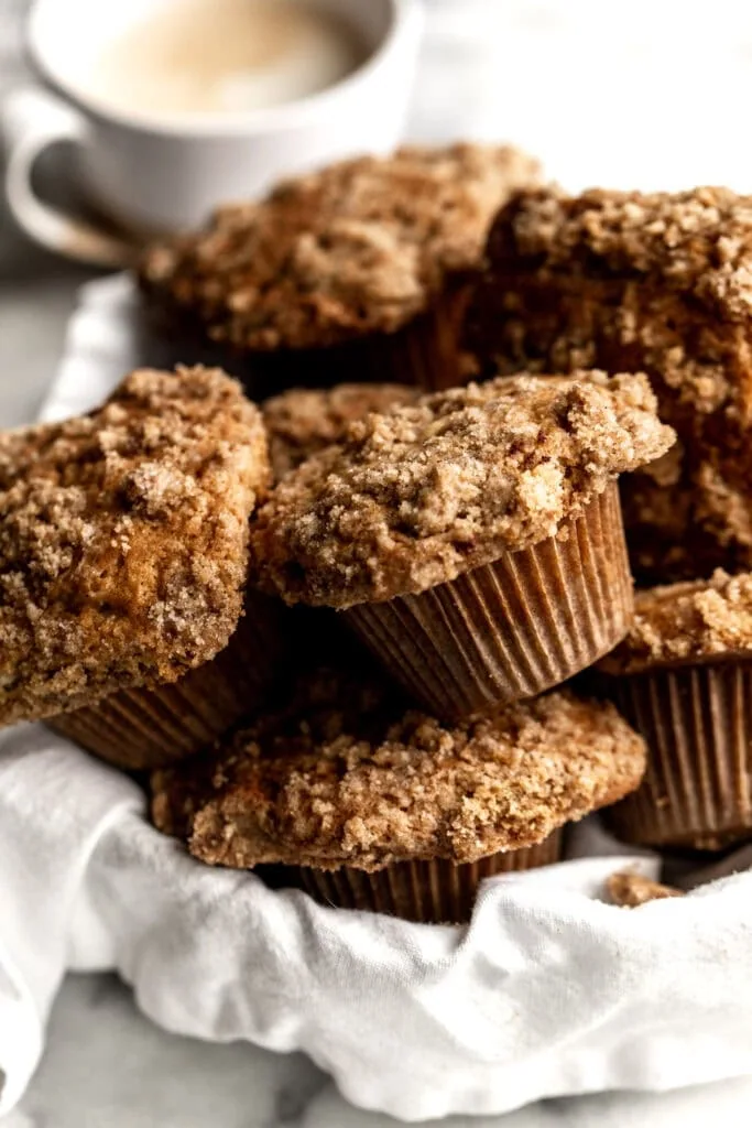 Coffee Cake Streusel Muffins