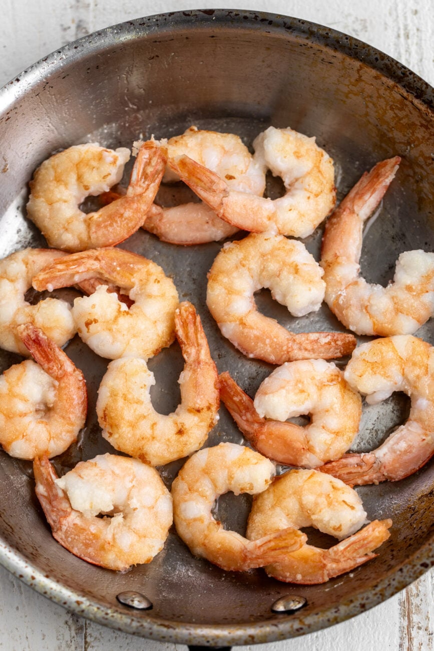 sautéed crispy shrimp.