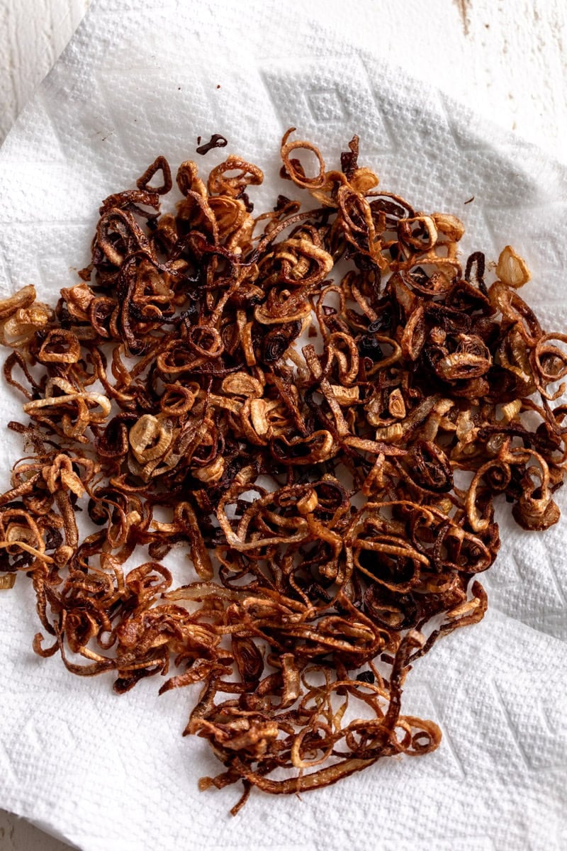fried shallots.