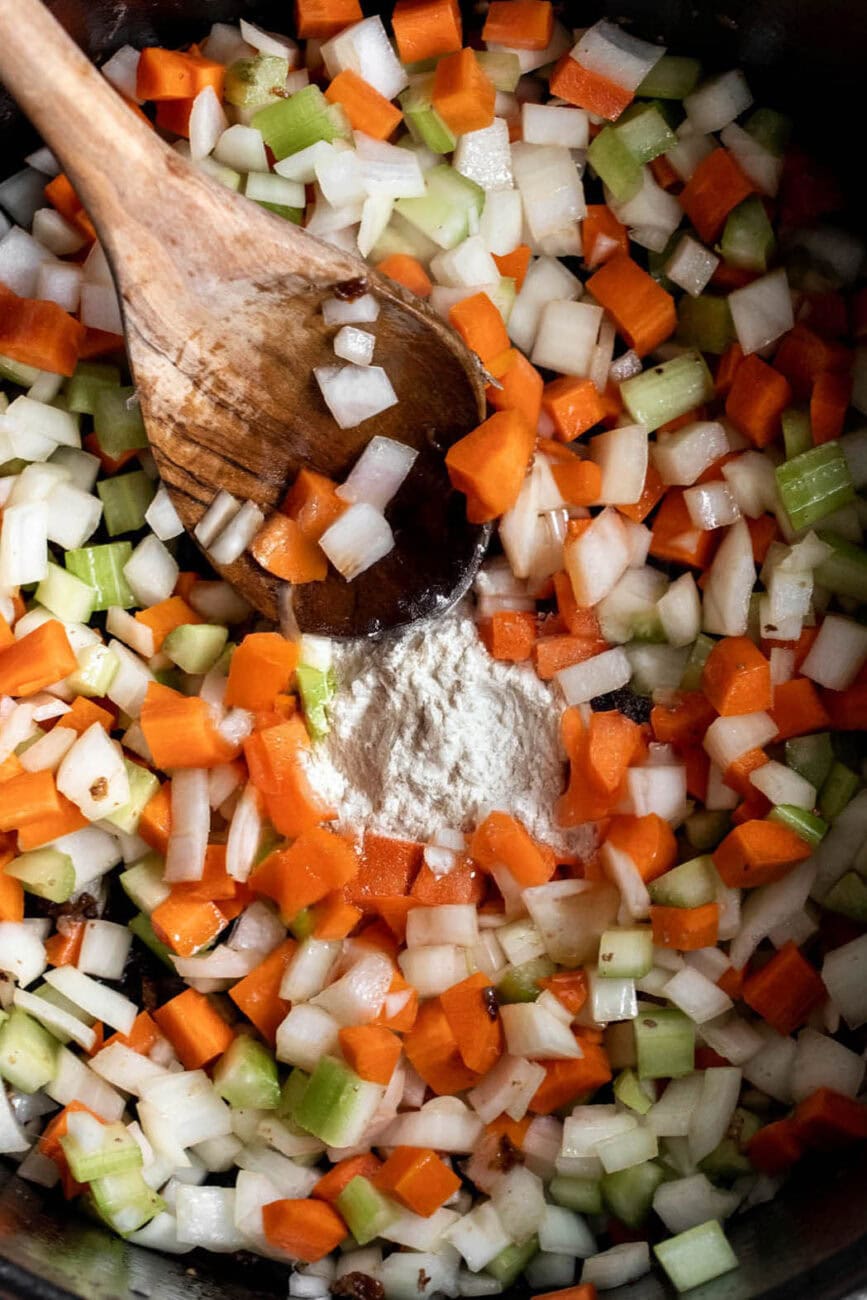 chicken and dumpling soup roux.
