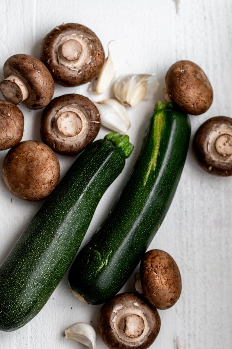 20Minute Salmon & Zucchini Pasta Cooking with Cocktail Rings