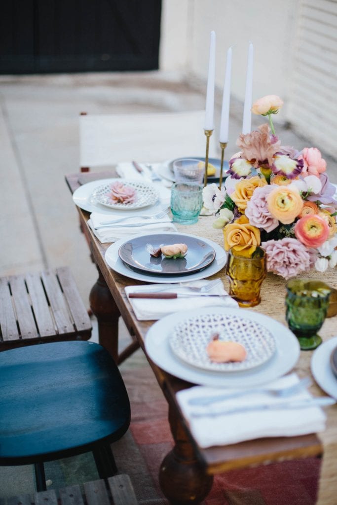 create dinner no. 1 table setting.