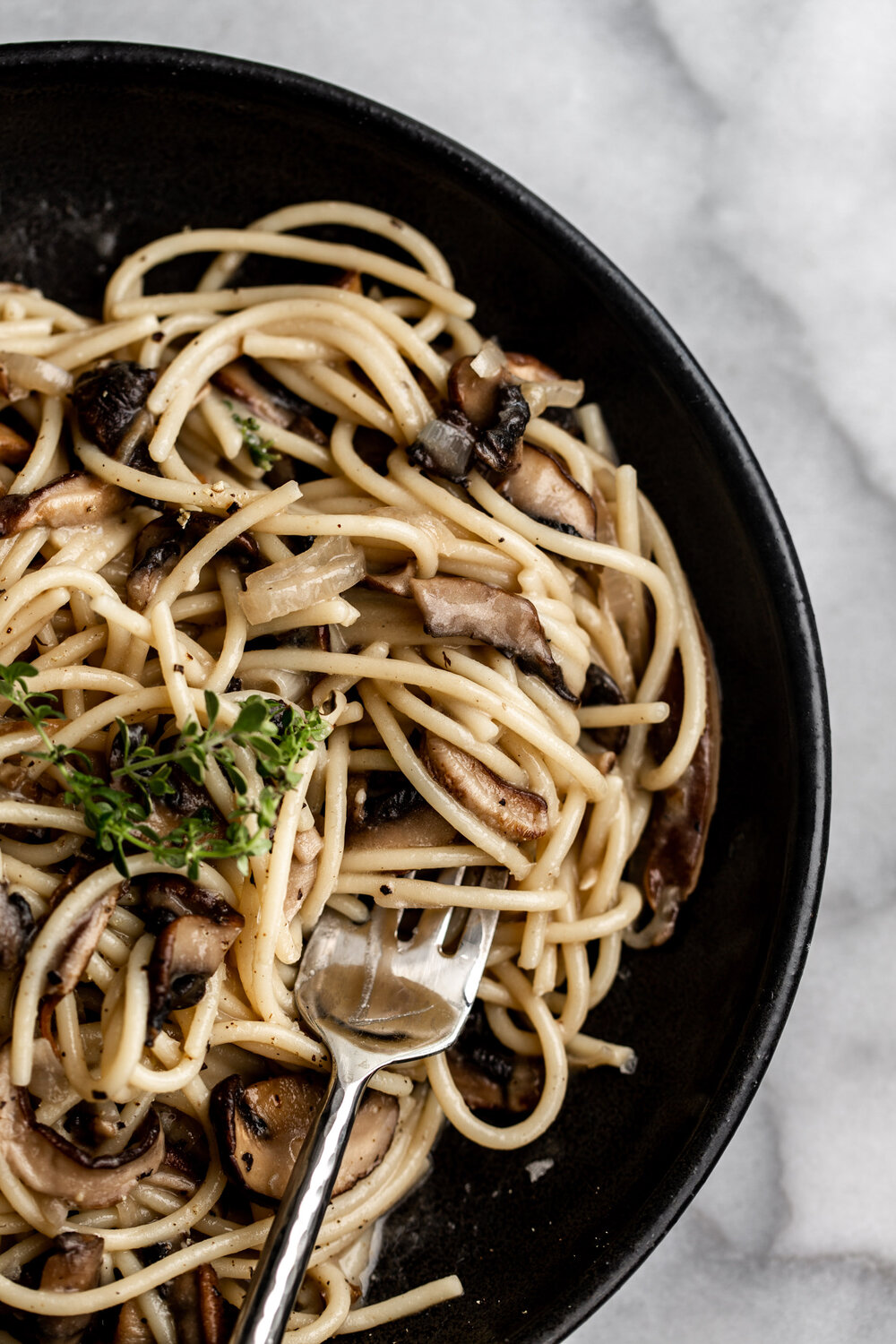 mushroom pasta