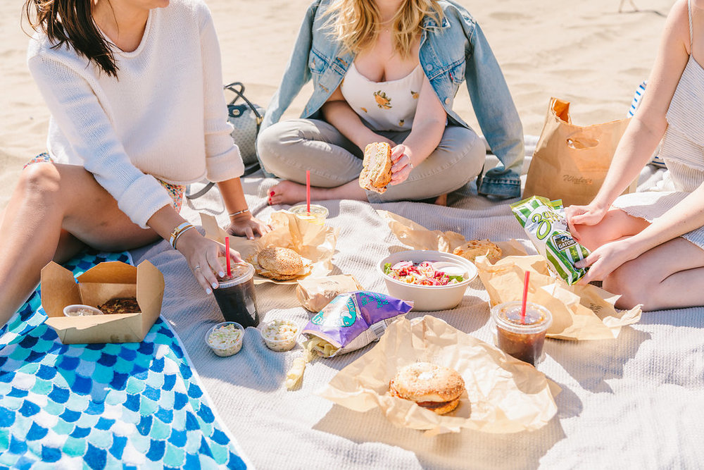 beach picnic