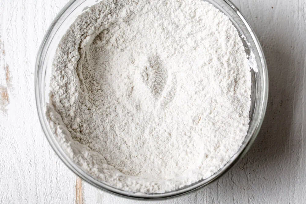 sifted flour mixture for cookies
