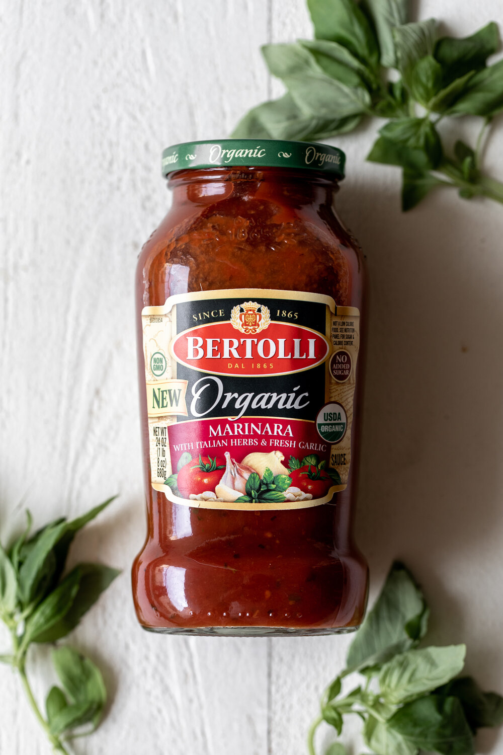 Save on Bertolli Pasta Sauce Olive Oil Basil & Garlic Organic