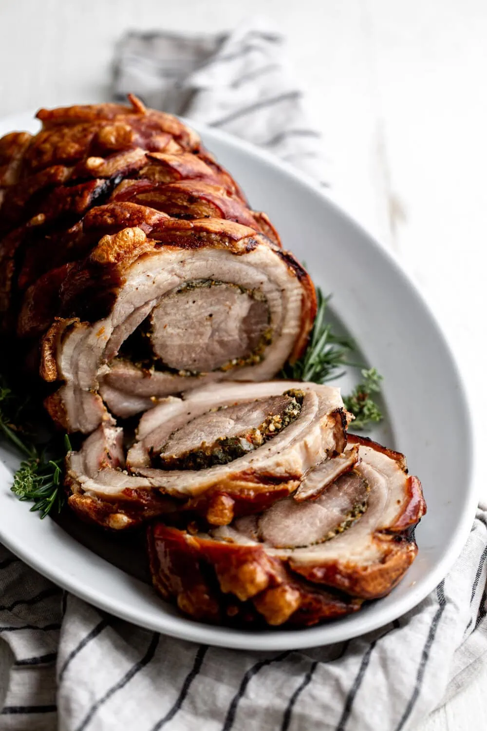 Homemade sliced Porchetta Reshoot