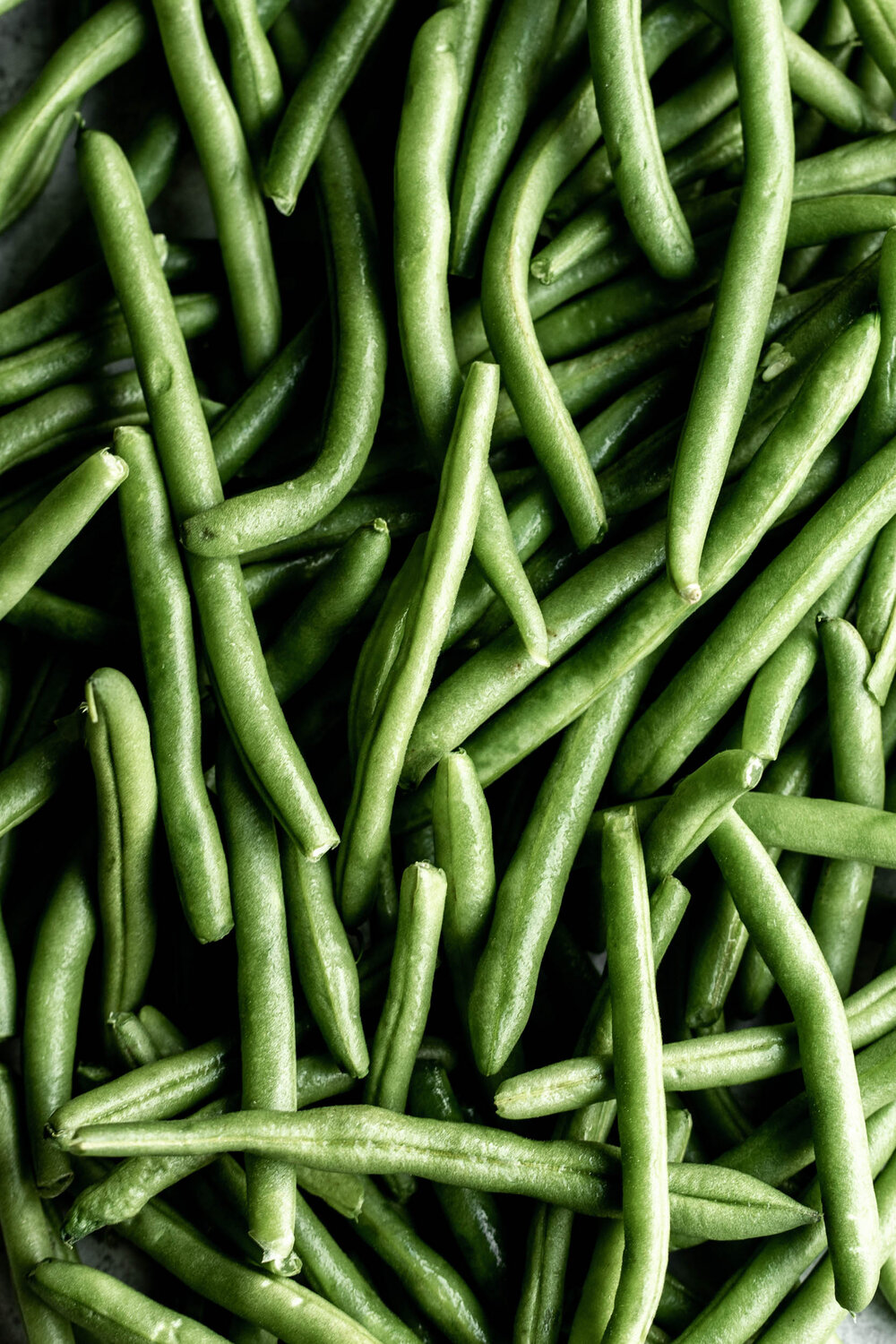 trimmed green beans 