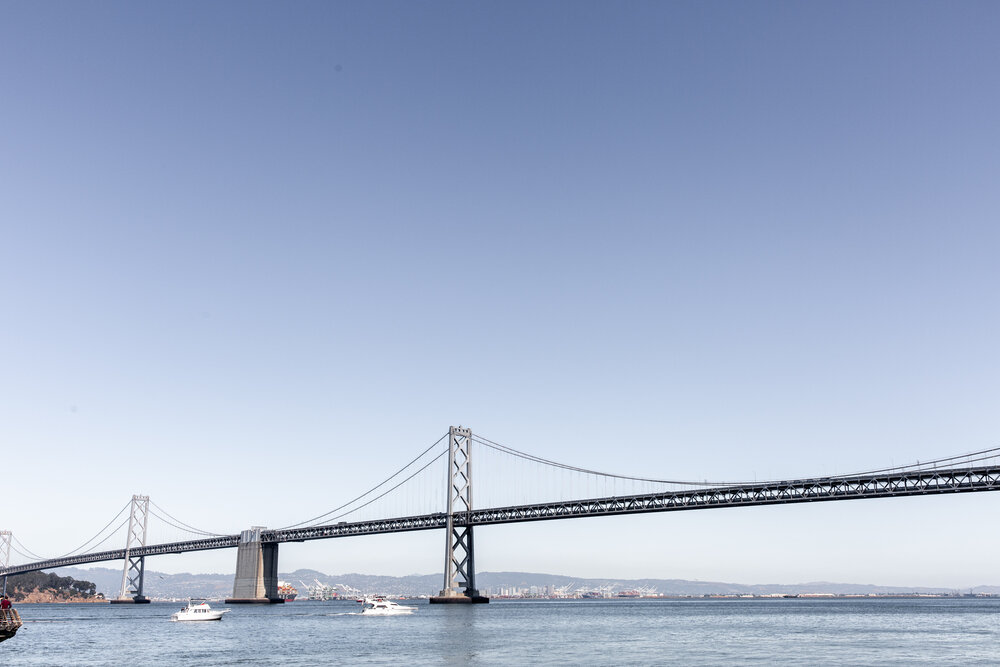 view from the ferry building san francisco