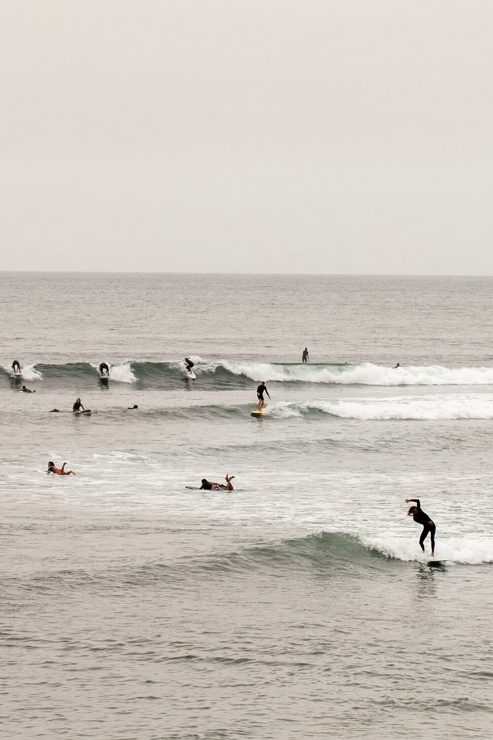 Malibu, CA surfers 