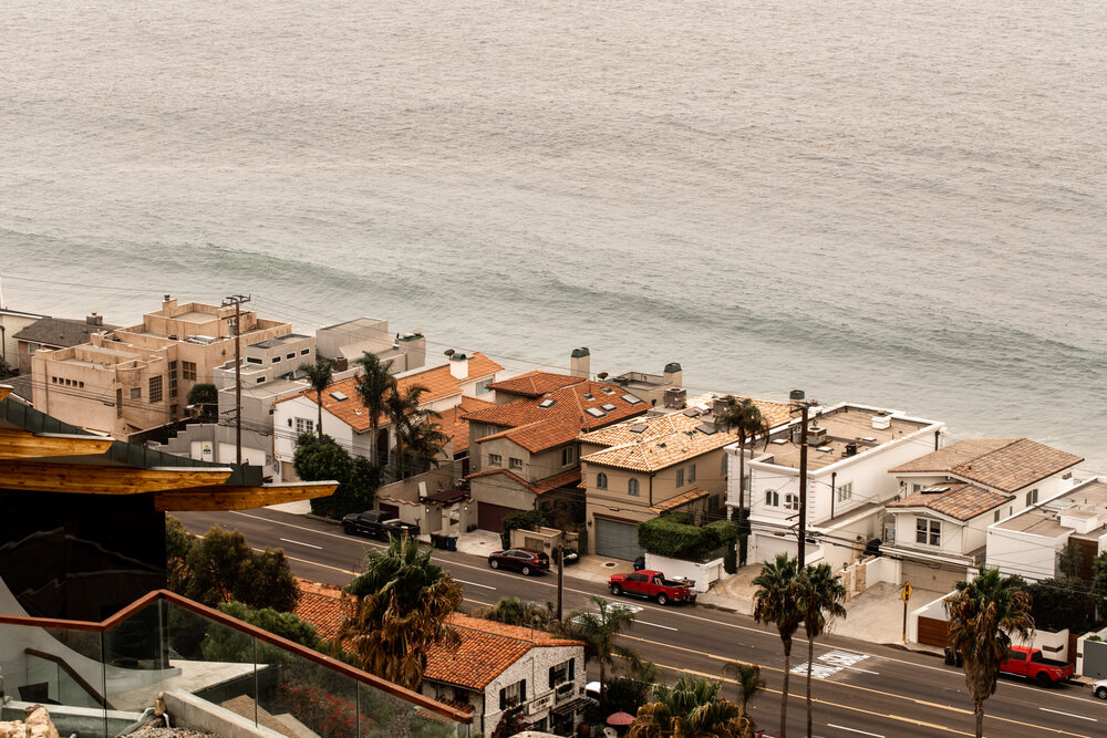 Malibu, CA view of PCH