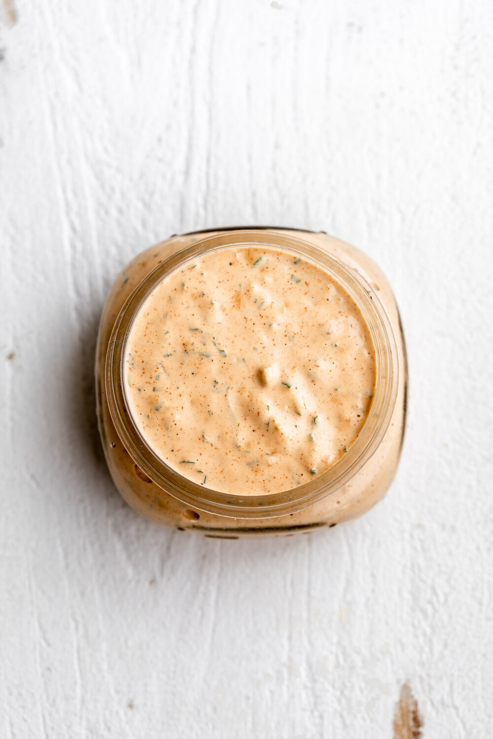 remoulade sauce in jar