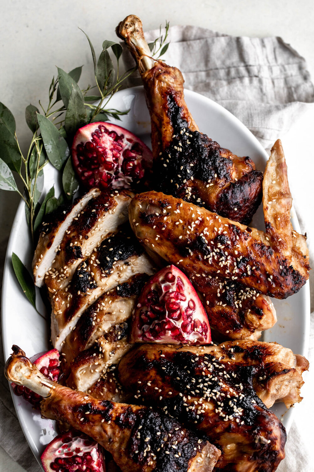 Miso Ginger Turkey Breast and Drumsticks 