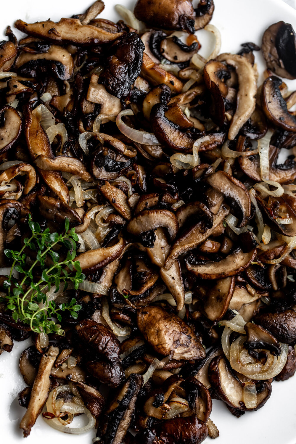 sautéed mushrooms with thyme 
