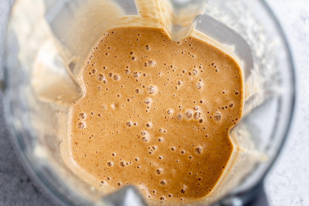 blended peanut sauce