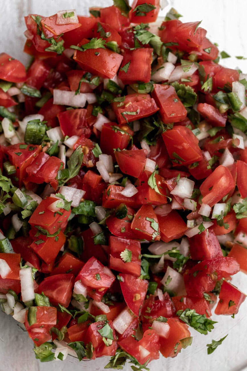 how to make pico de gallo.
