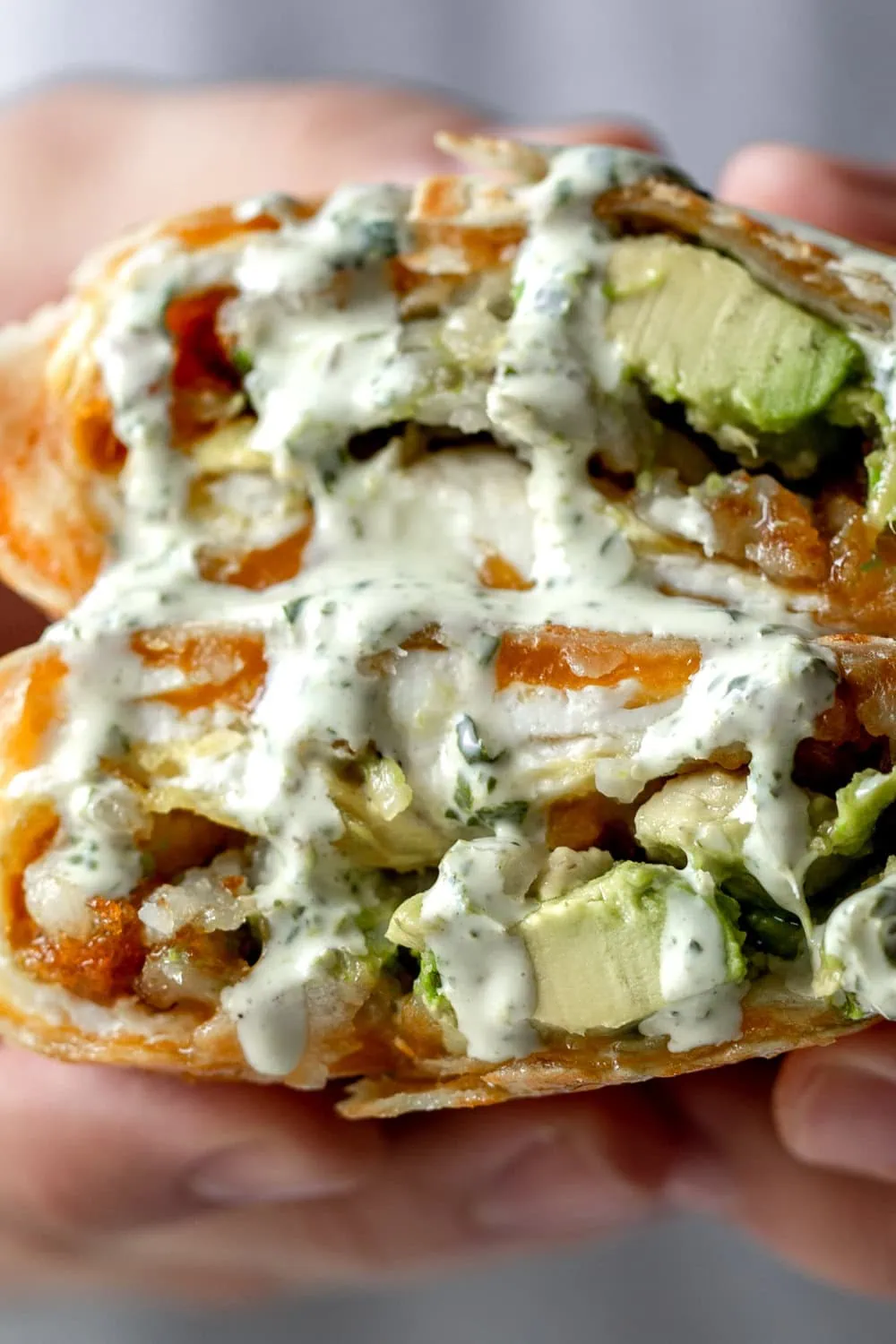 Red Rooster Vegetarian Breakfast Burrito 