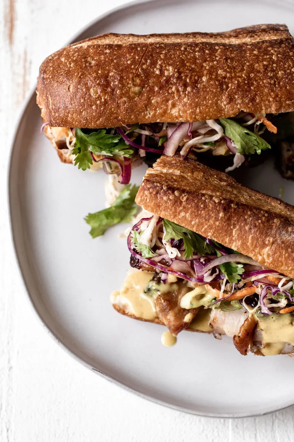 Roast Pork Belly Sandwich recipe