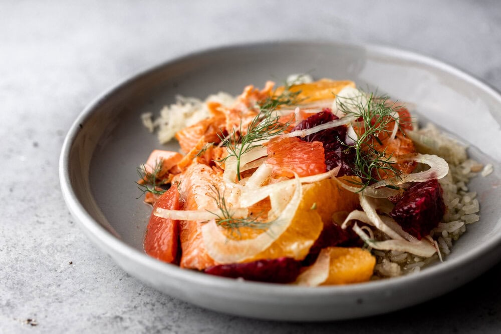 Roasted Salmon with Winter Citrus Salad and Brown Butter over Crispy Rice-37.jpg