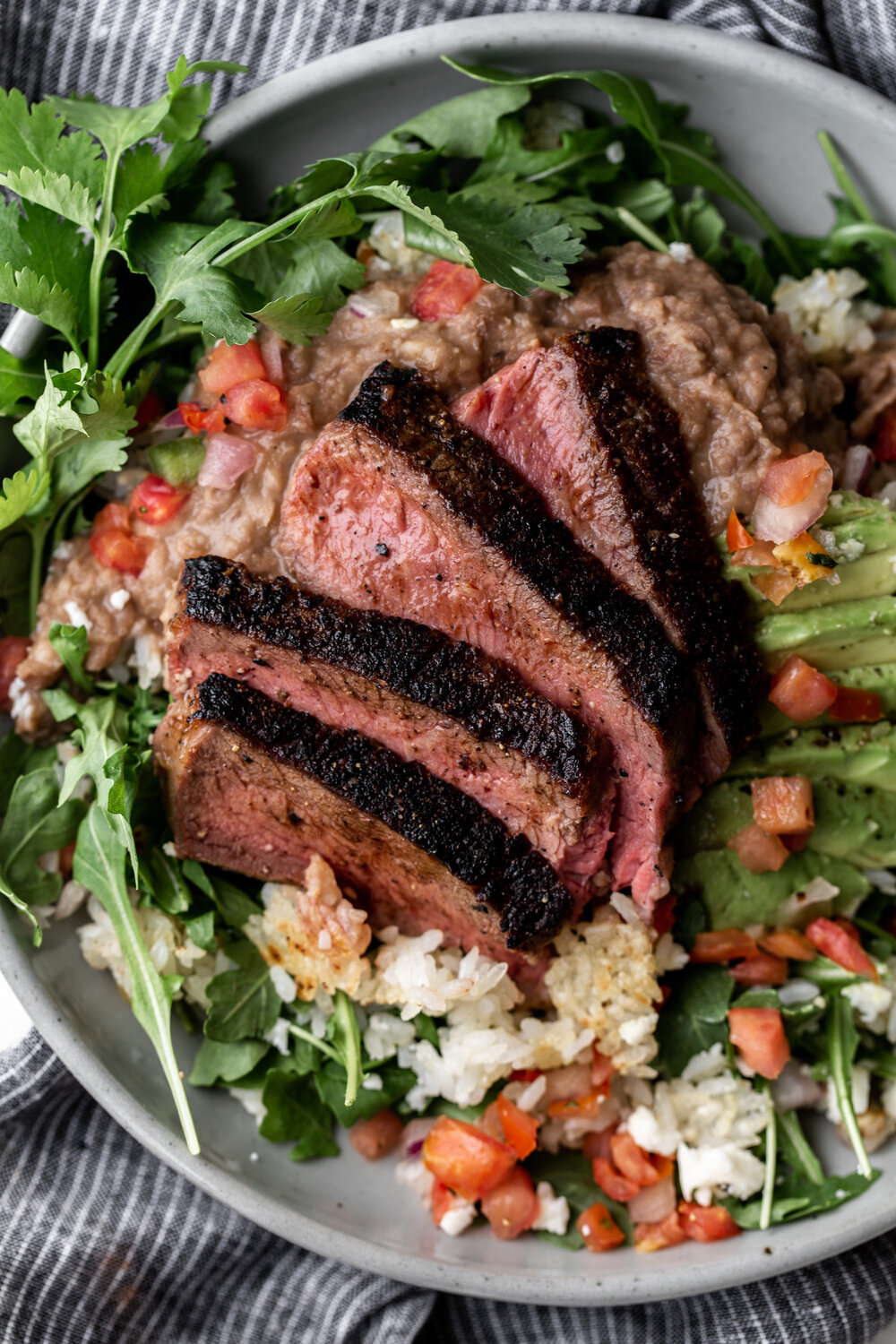 Seared Steak with Refried Pinto Beans, Crispy Rice and Arugula-44.jpg