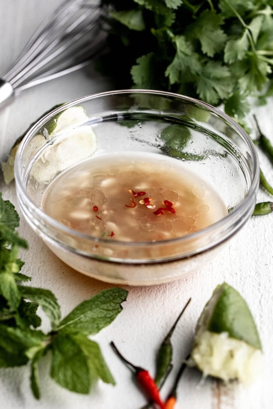 spicy thai fish sauce.