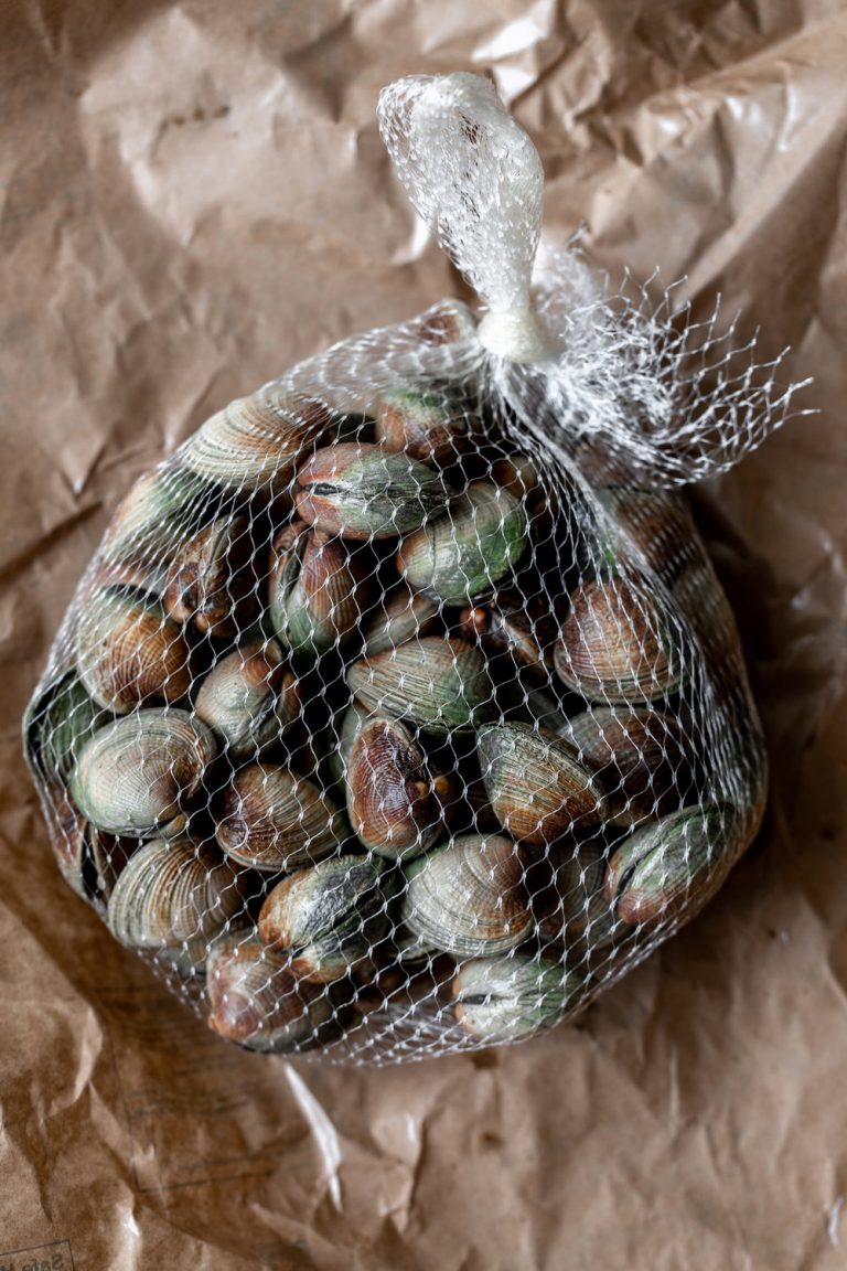 Thai Lemongrass Coconut Clams Cooking with Cocktail Rings