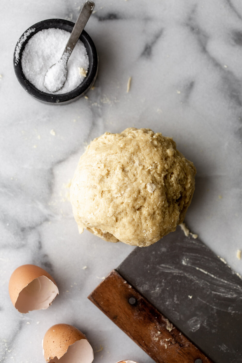 homemade pasta dough ball