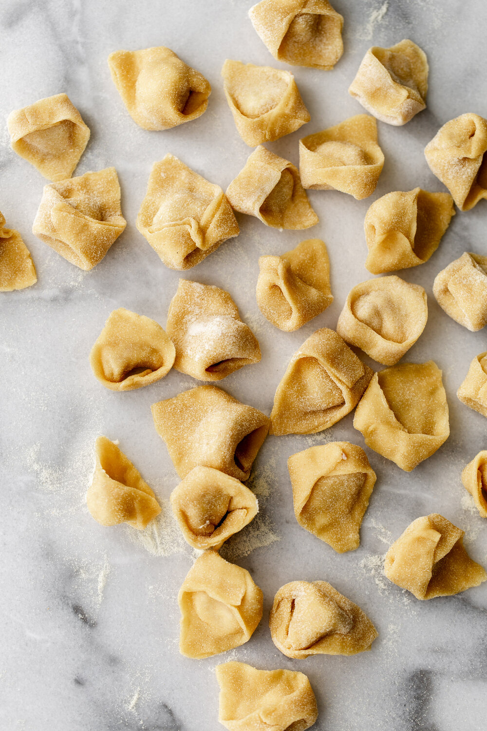 hand shaped Tortellini 