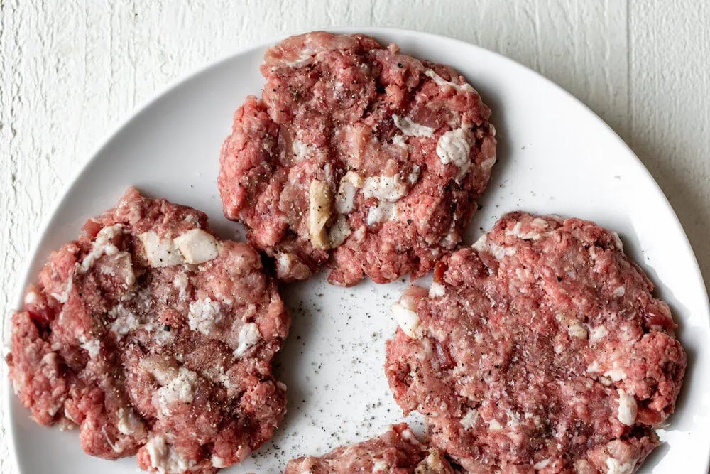 Triple Play Burger patties