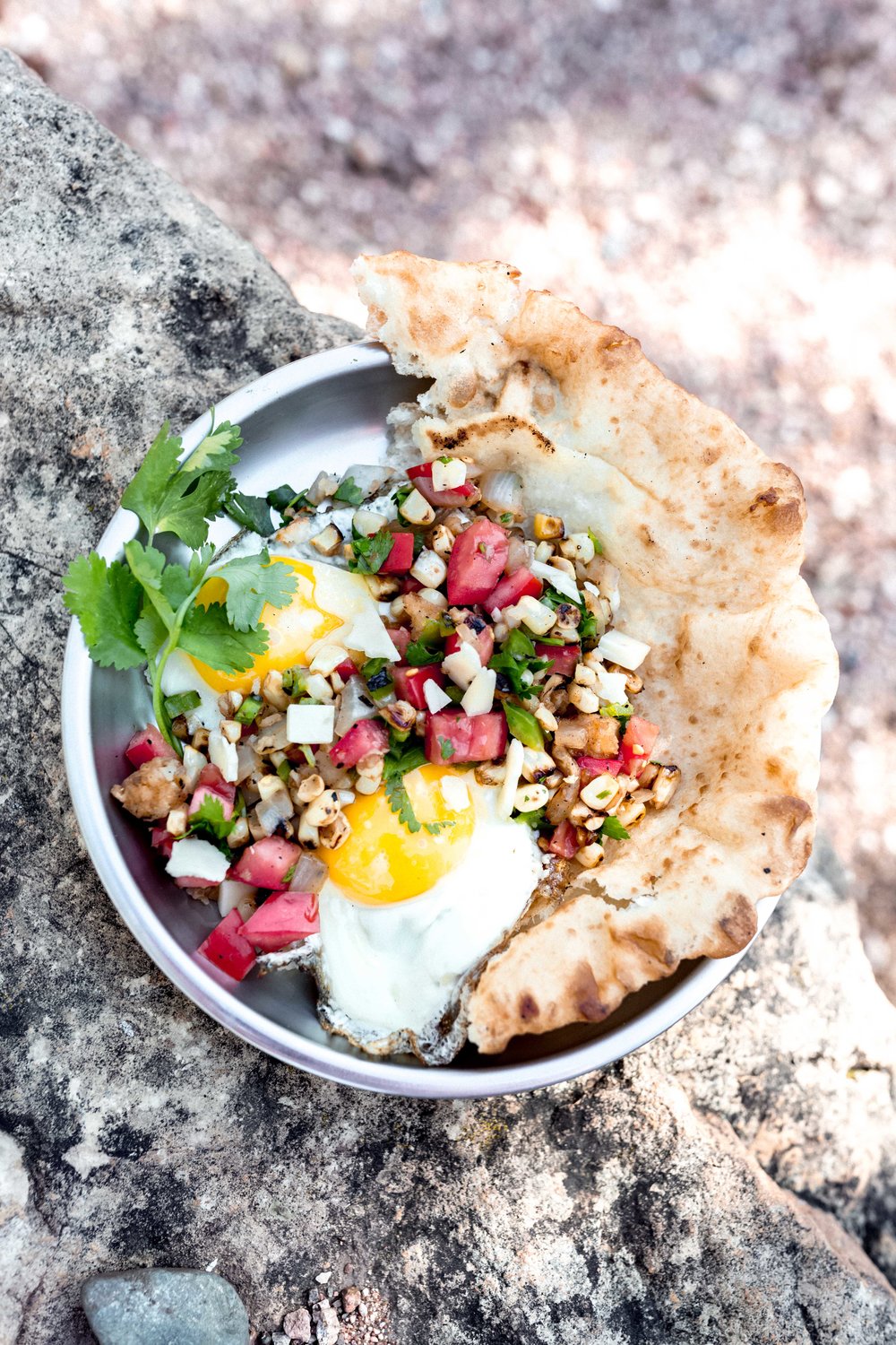 arizona road trip cooking with cocktail rings camping grand canyon navajo fry bread and eggs