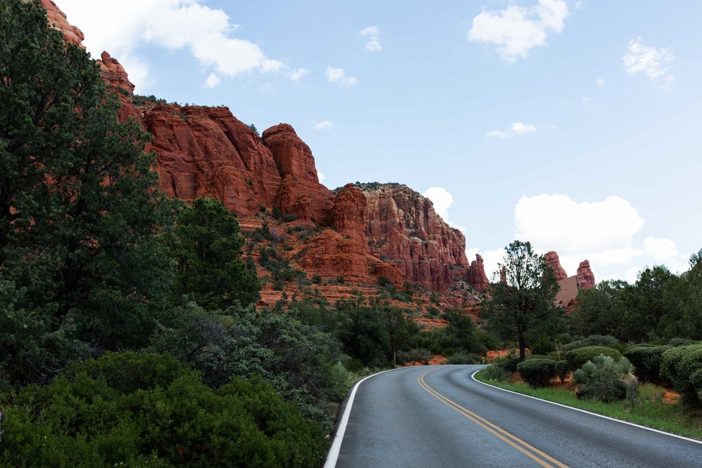 arizona road trip cooking with cocktail rings sedona red rocks