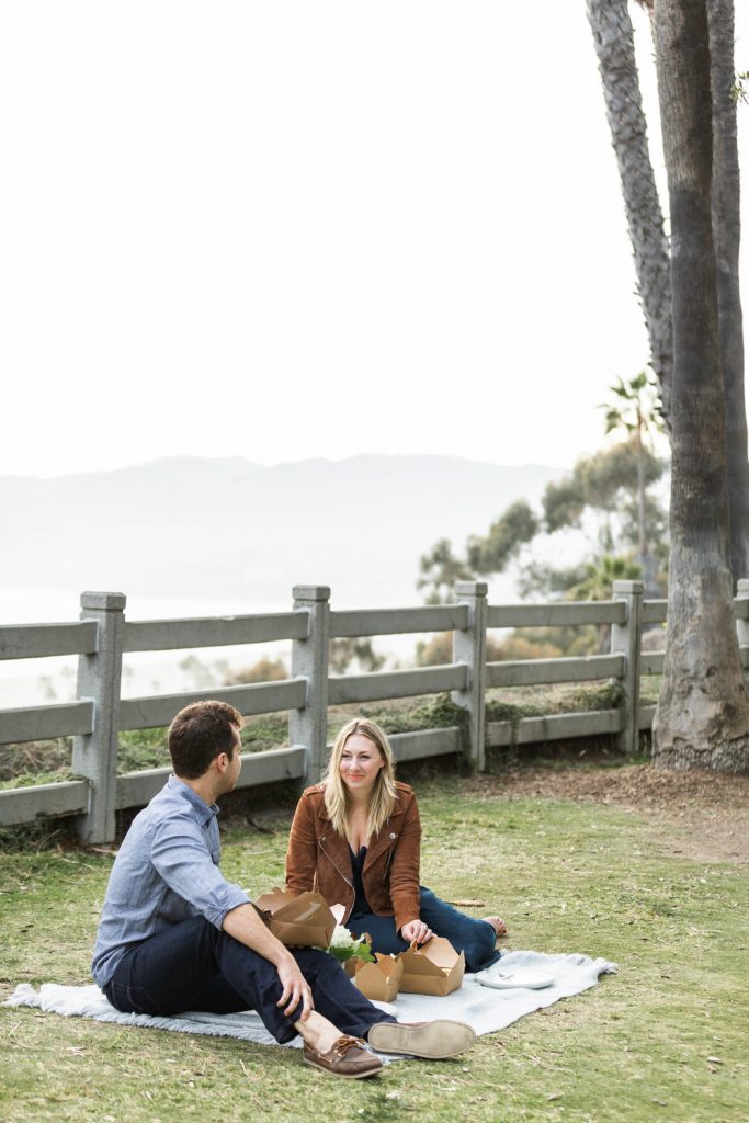 date night santa monica california palisades park