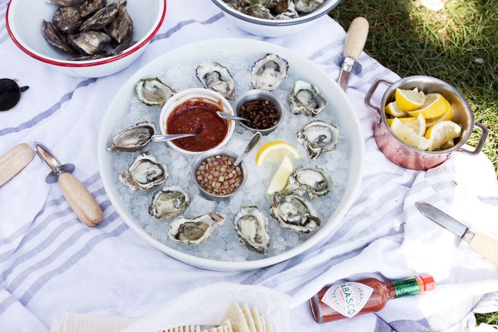 oysters in the park