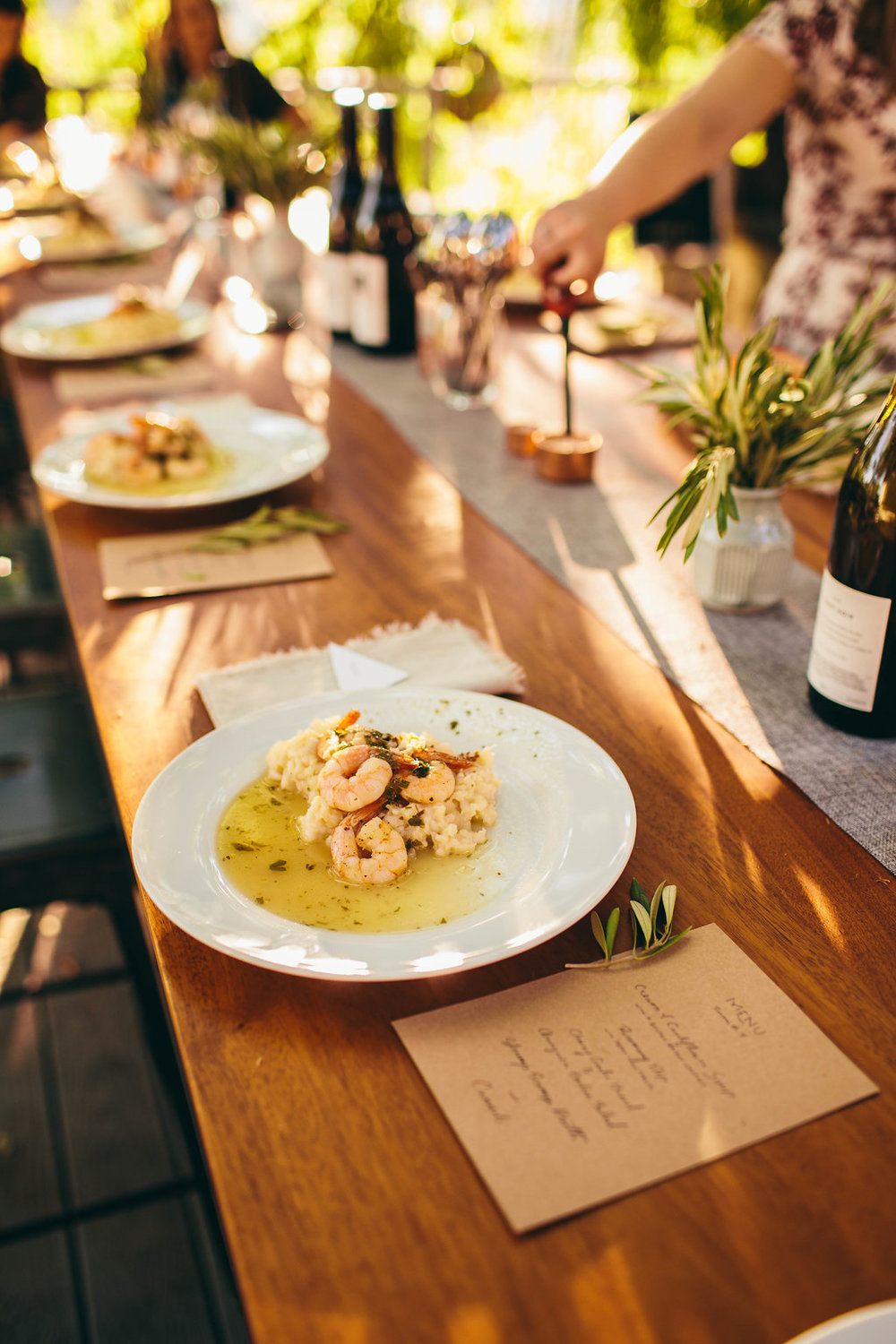 shrimp scampi risotto for dinner no. 4 The South of Italy