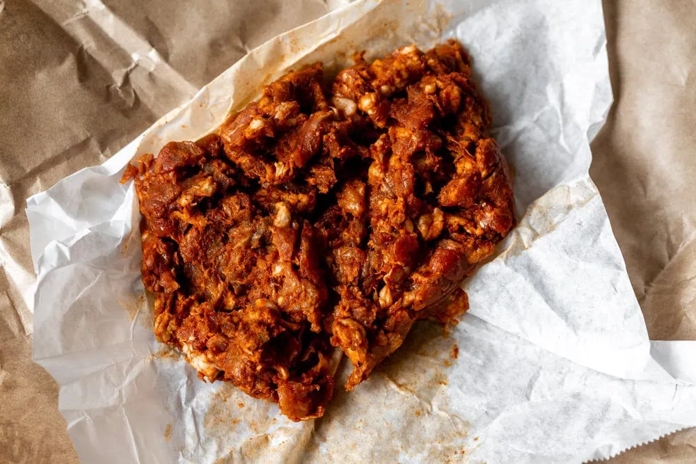 ground Mexican pork chorizo