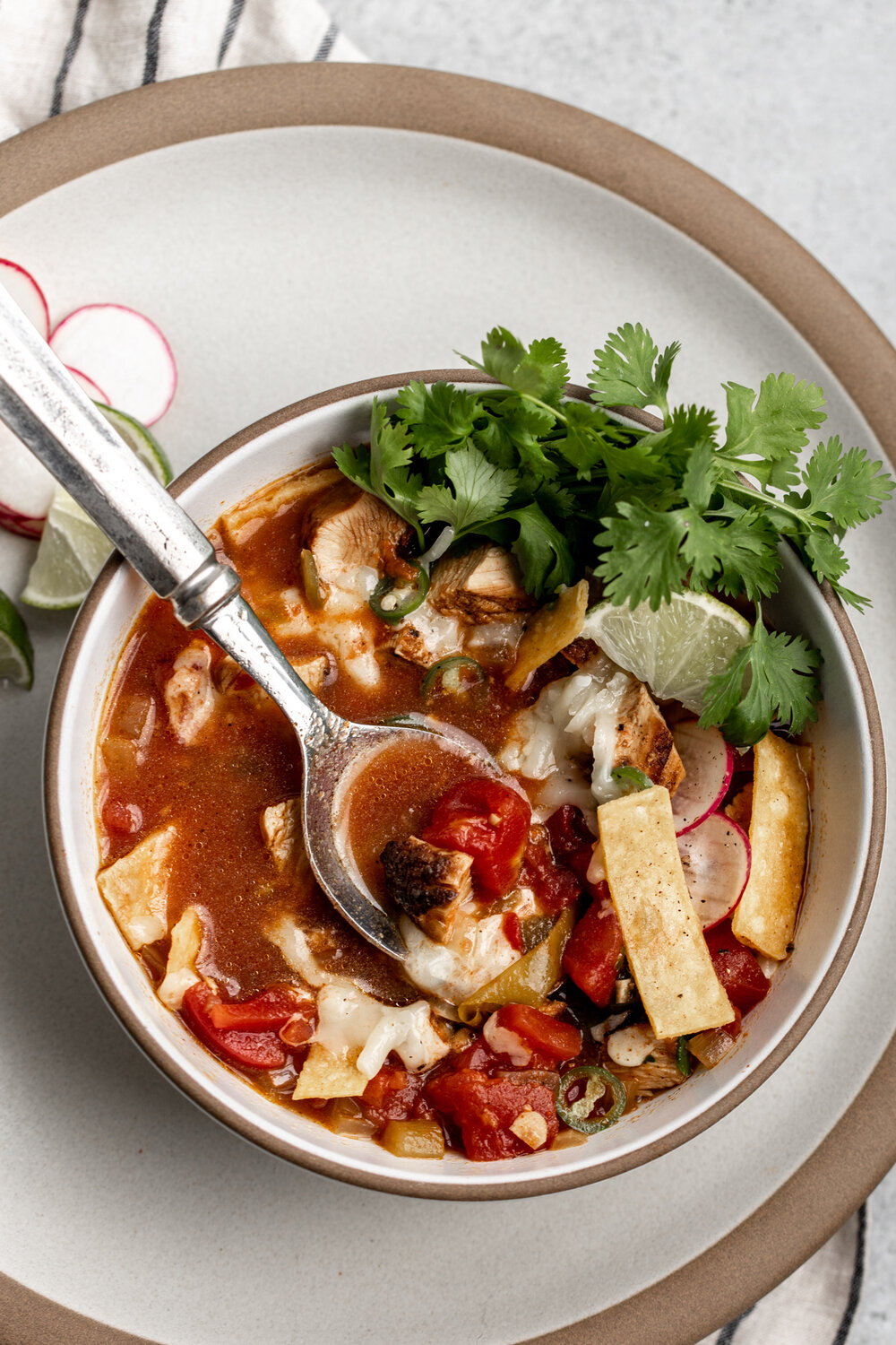 chicken tortilla soup recipe from cooking with cocktail rings