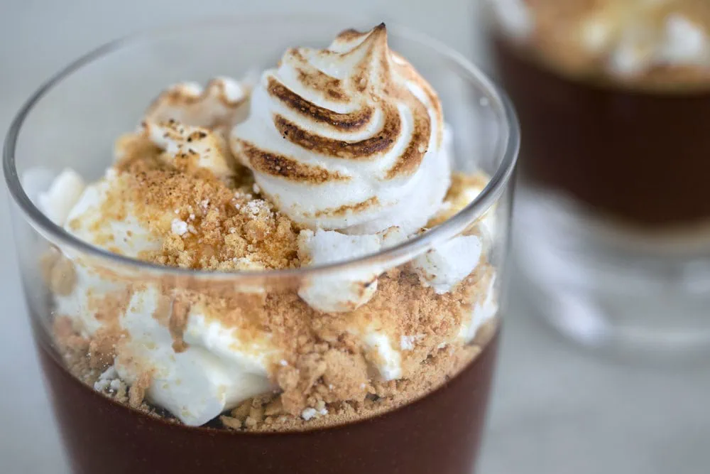 s'mores closeup