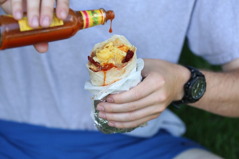 California Breakfast Burrito - Cooking with Cocktail Rings