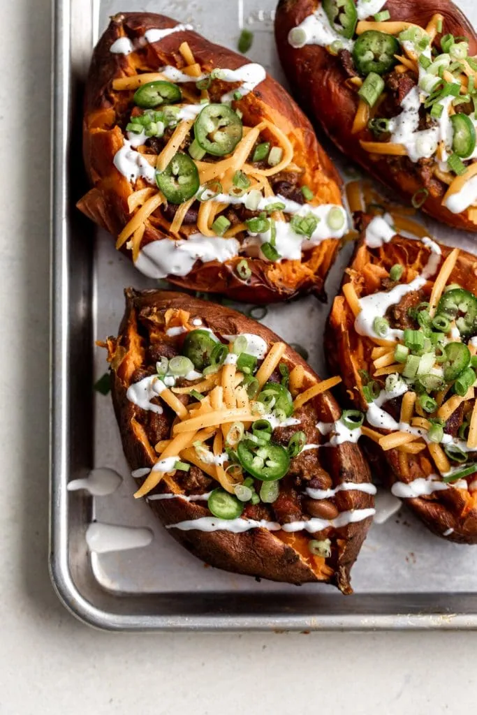 super bowl recipe roundup baked sweet potato