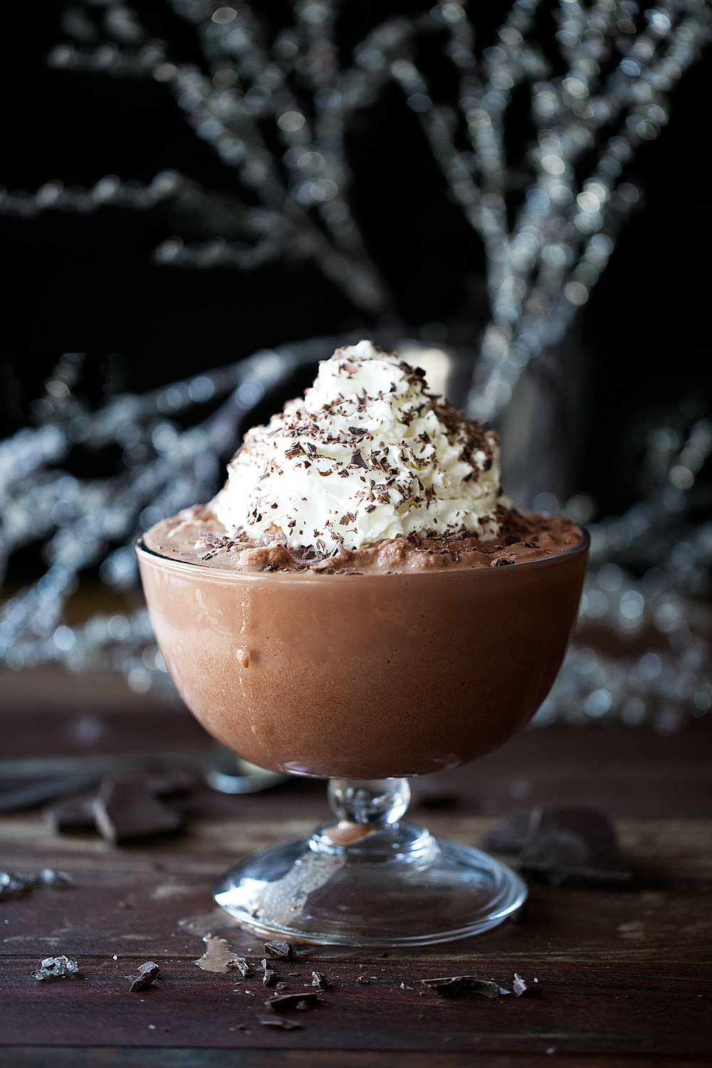 Frozen Hot Chocolate Cooking With Cocktail Rings