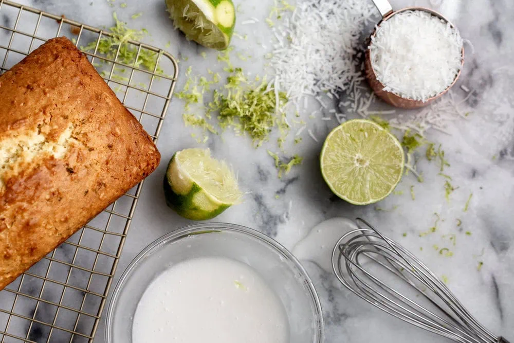 coconut lime bread from cooking with cocktail rings ingredient shot