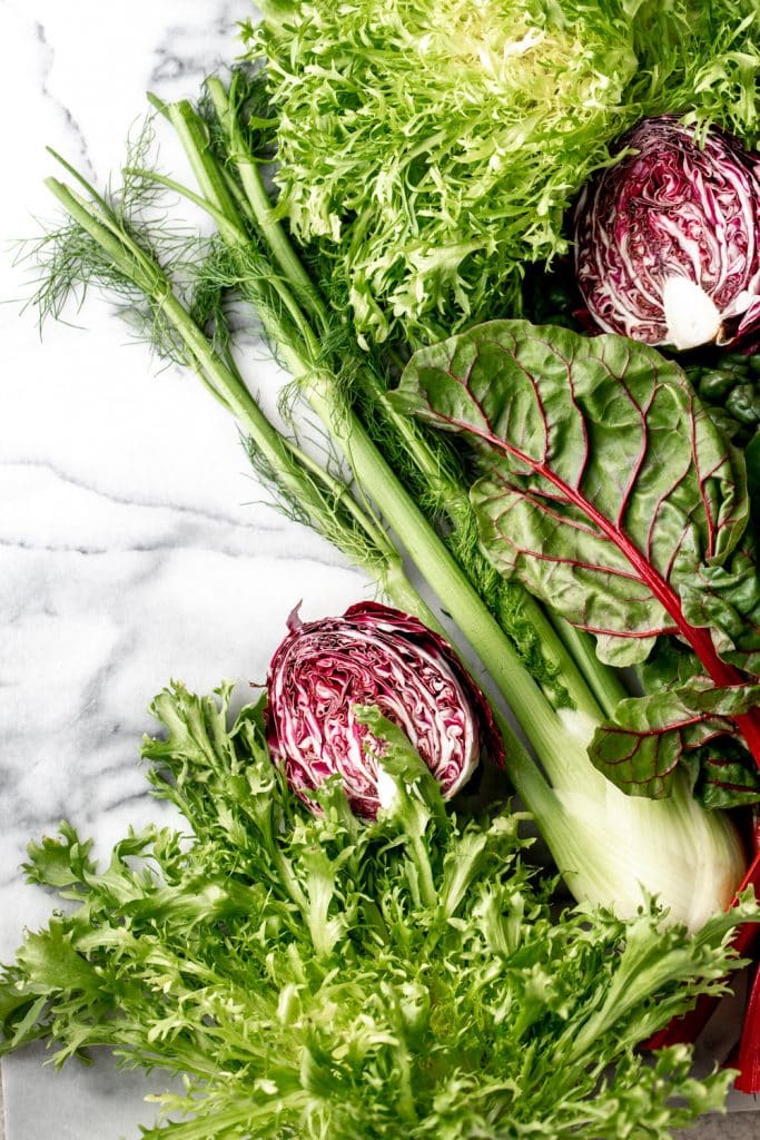 Poached Chicken Salad with Red Wine Vinaigrette